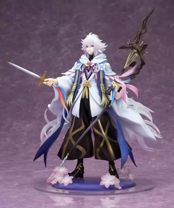 「『FGO』花の魔術師マーリンが1/8スケールフィギュアで登場！「王の話をするとしよう」」の画像