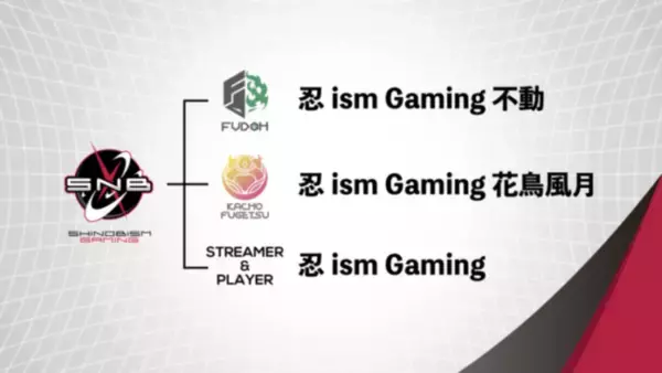 「忍ismに「えいた」選手が参加！忍ism所有チームも「忍ism Gaming」として統合へ」の画像