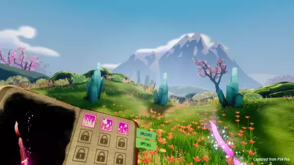 「PS4『アッシュと魔法の筆』予約受付開始─絵描きの少年と“かいぶつ”による、心温まる冒険はいかが？」の画像