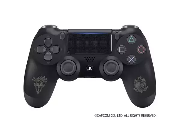 「『モンハンワールド：アイスボーン』デザインのPS4トップカバー＆コントローラー発売決定！コラボネックスピーカーとのセット購入でお得に」の画像