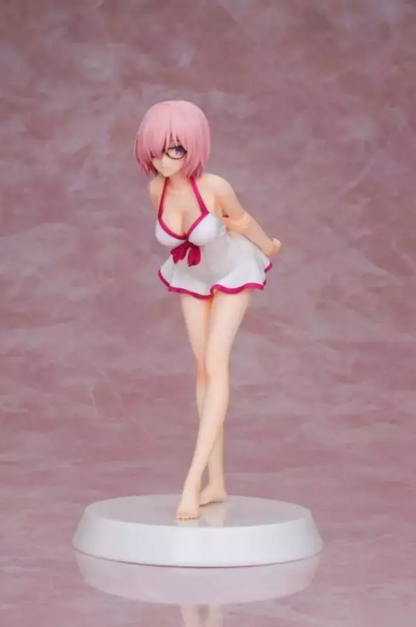 「『FGO』水着姿の「マシュ」がフィギュア化！パーツ付替えで“メガネあり・なし”の両方を楽しめる」の画像