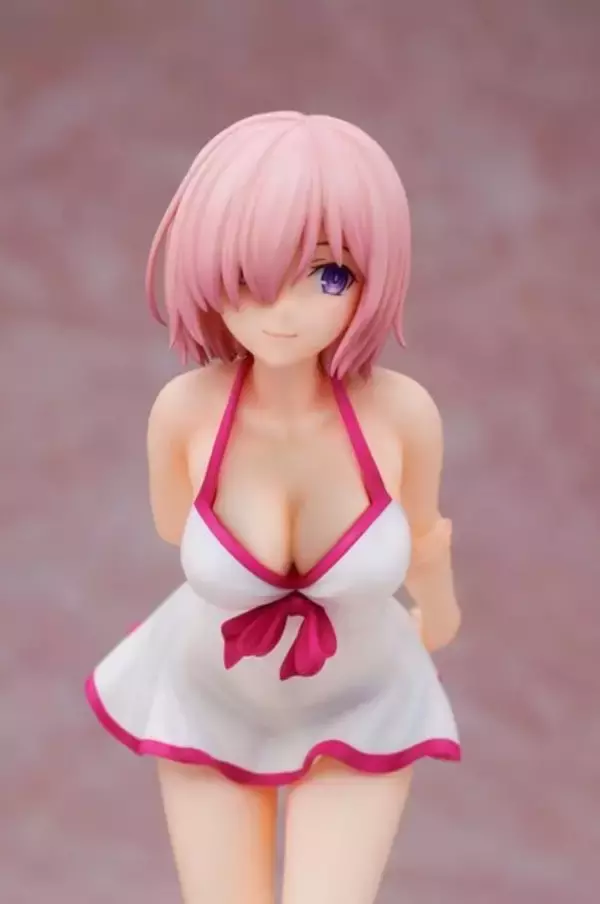 「『FGO』水着姿の「マシュ」がフィギュア化！パーツ付替えで“メガネあり・なし”の両方を楽しめる」の画像