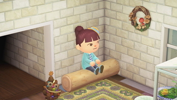 『あつまれ どうぶつの森』休日はナチュラルなお部屋でゆったり過ごそう！秋らしいキノコときのみが癒しのアクセント