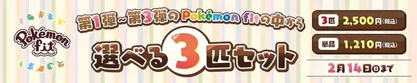 「ホウエン地方のポケモン141匹が仲間入り！ 手のひらサイズのぬいぐるみ「Pokemon fit」第4弾発売」の画像
