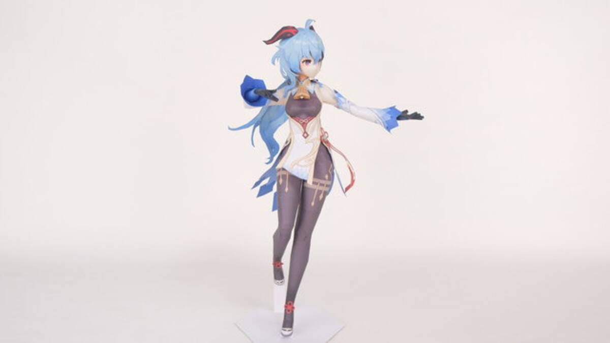 ハイクオリティな 原神 人気キャラ 甘雨 のファンメイドペーパークラフト 型紙データも無料配布中 21年2月4日 エキサイトニュース