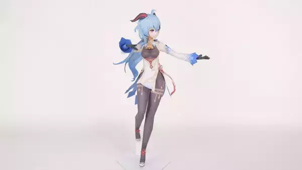 ハイクオリティな『原神』人気キャラ「甘雨」のファンメイドペーパークラフト！ 型紙データも無料配布中