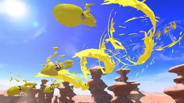 「シリーズ完全新作『スプラトゥーン3』2022年発売決定！ 空中からスタートする新アクション「イカスポーン」や「弓のようなブキ」も登場【UPDATE】」の画像