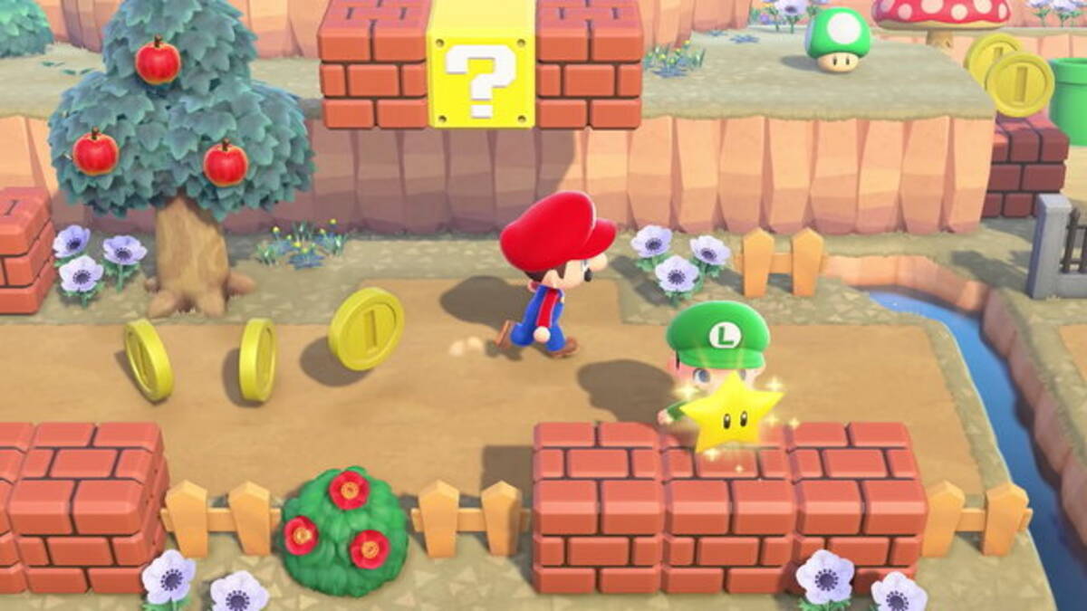 あつ森 スーパーマリオ コラボアイテム マリオ家具 を総まとめ コインにキノコ ワープ土管 気分は イヤッフゥー 21年2月18日 エキサイトニュース