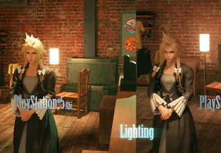 『FF7R INTERGRADE』PS4版との比較シーンも増加！PS5版のパワーアップポイントを紹介する新映像公開