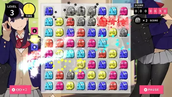 「とにかく“タイツ”にこだわったアニメ「みるタイツ」がゲーム化！パズルゲーム『あそぶタイツ』スイッチ/スマホ向けに発表」の画像