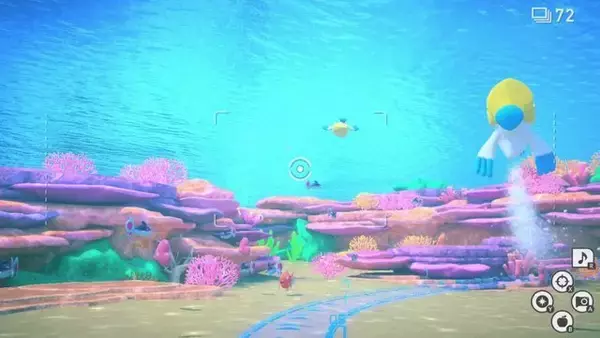 「『New ポケモンスナップ』新ルート・レンティル海床で海中探検！あの頃感じた“発見の喜びと癒し”が令和の今、蘇る」の画像