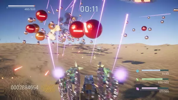 「“防衛軍”的な絶望に、陸戦マシン単機で立ち向かう！弾幕飛び交う3Dシューティング『FINAL STAGE』無料配信がスタート」の画像