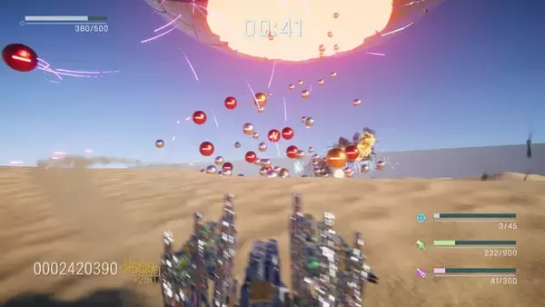 「“防衛軍”的な絶望に、陸戦マシン単機で立ち向かう！弾幕飛び交う3Dシューティング『FINAL STAGE』無料配信がスタート」の画像