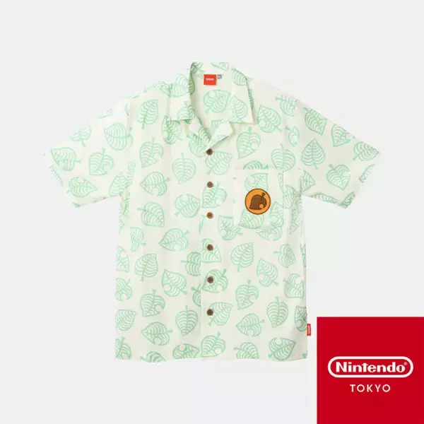 「【再入荷】『あつまれ どうぶつの森』「たぬきち」着用のアロハシャツが復活！2020年に発売されるも即完売となった人気アイテム」の画像