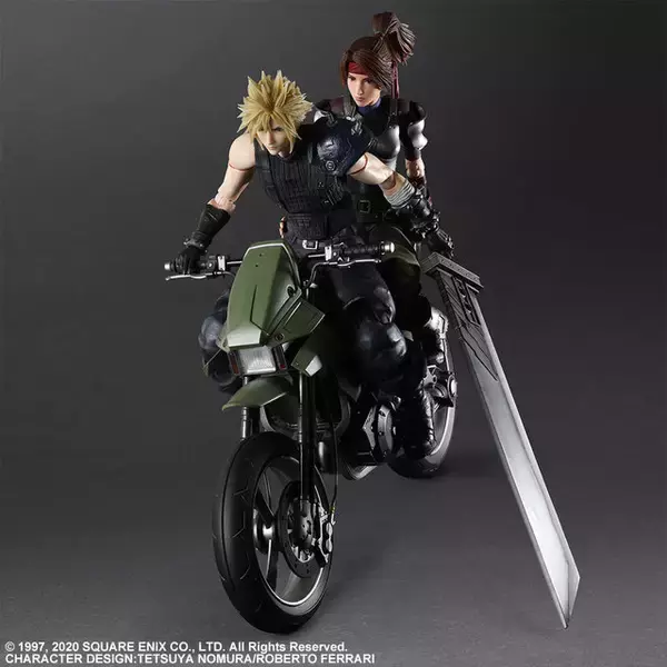 「『FF7R』クラウド&ジェシーのバイクシーンをリアルに再現！このクオリティ、リメイク版から急増した“ジェシー派”には見逃せない」の画像