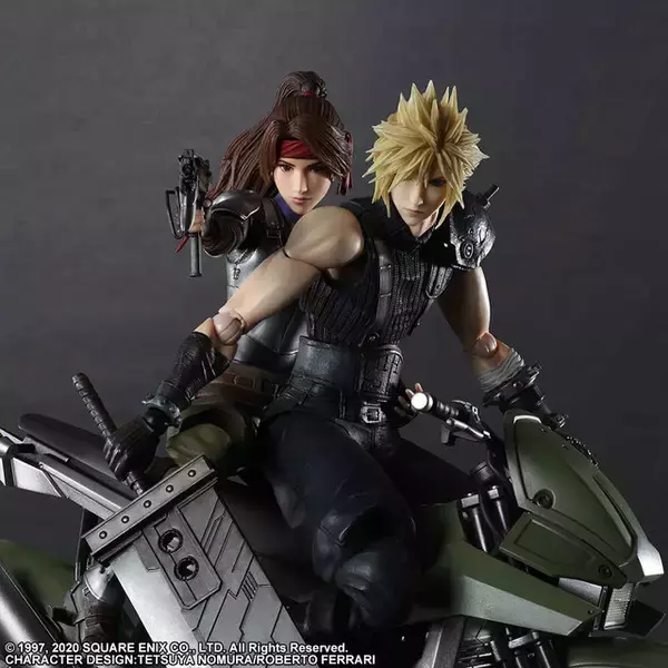 「『FF7R』クラウド&ジェシーのバイクシーンをリアルに再現！このクオリティ、リメイク版から急増した“ジェシー派”には見逃せない」の画像