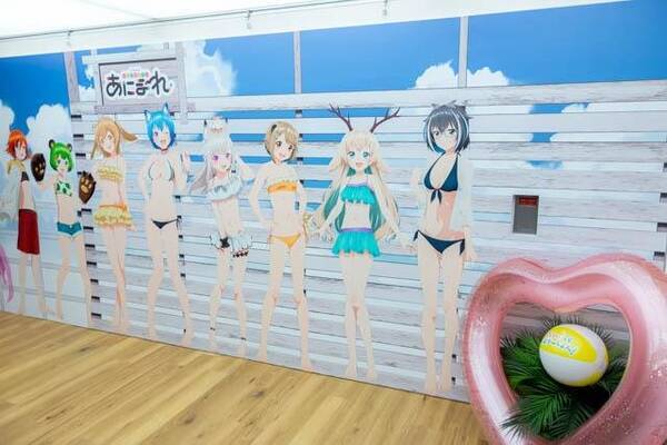 あにまーれ ハニスト らが水着姿で大集合 新宿で展開中のポップアップストア ななしいんく ばけ しょん フォトレポート 21年7月24日 エキサイトニュース