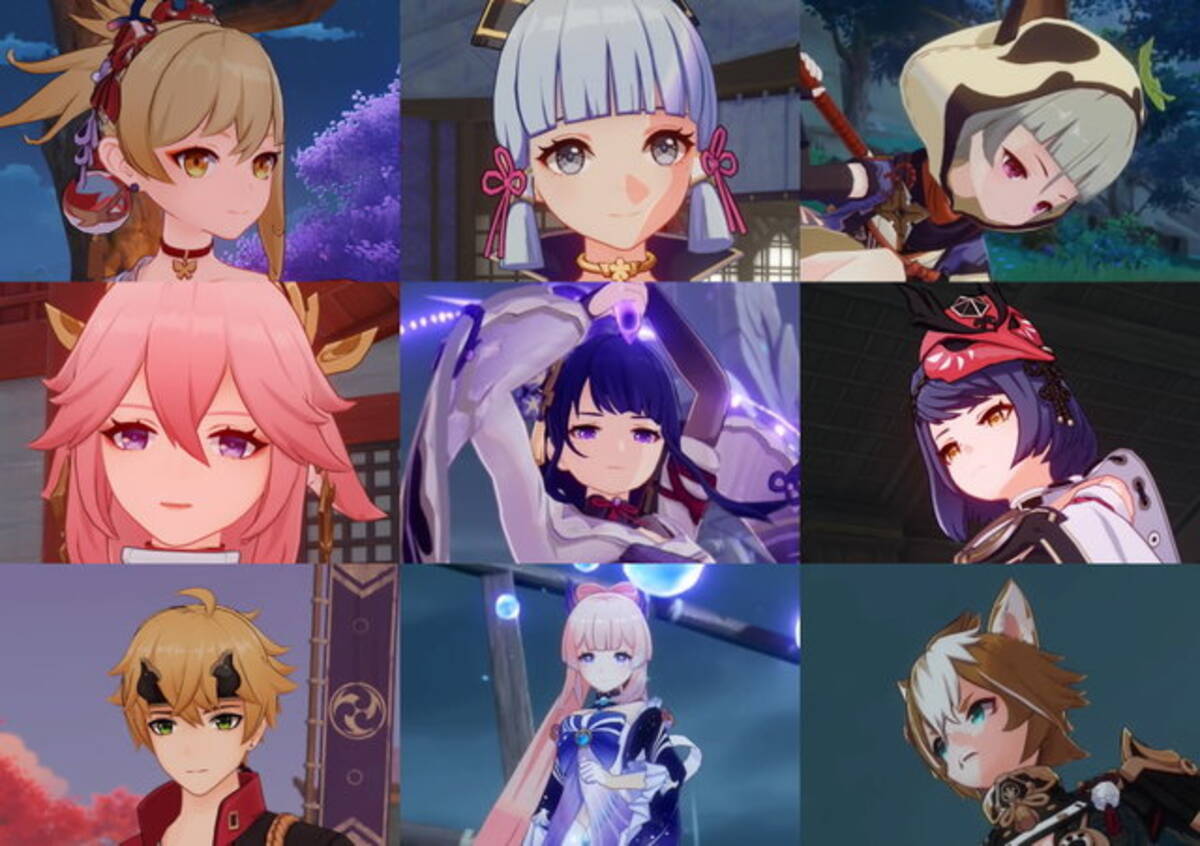 原神 一番欲しい稲妻キャラは誰 1 800人以上が選んだ投票結果 21年8月2日 エキサイトニュース