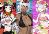 「『FGO』清少納言、カイニス、カーマの性能は？水着後半組ひとまとめ」の画像1