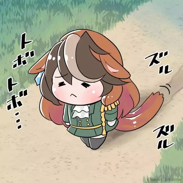 「『ウマ娘』で「たぬき」が流行中？シュールな顔に愛くるしい動き、今話題のネットミームを解説」の画像