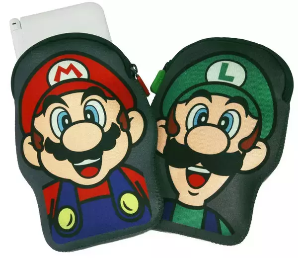 コレは買い！後ろ姿までデザインされたマリオ・ルイージの3DSケース 