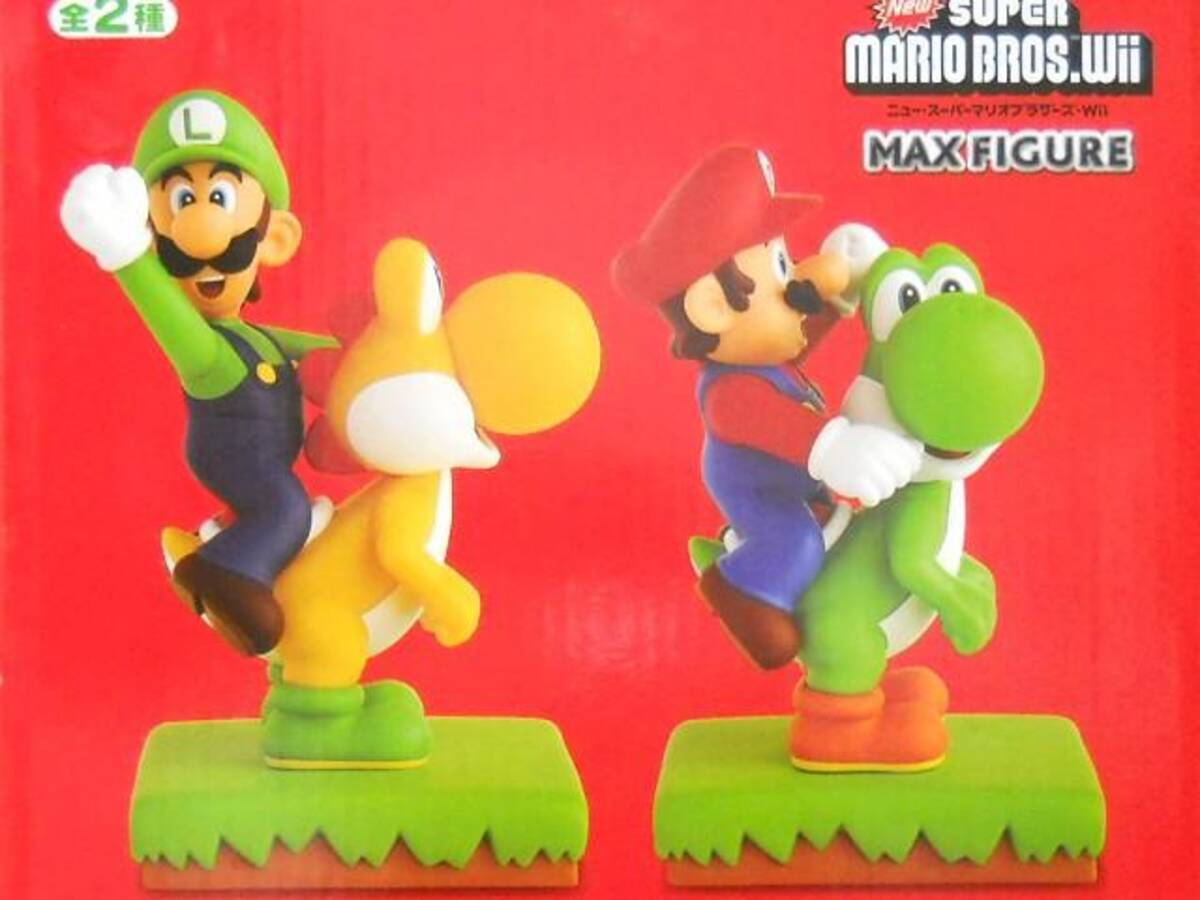マリオ＆ヨッシーの名コンビがビッグサイズのフィギュアで登場！「New 