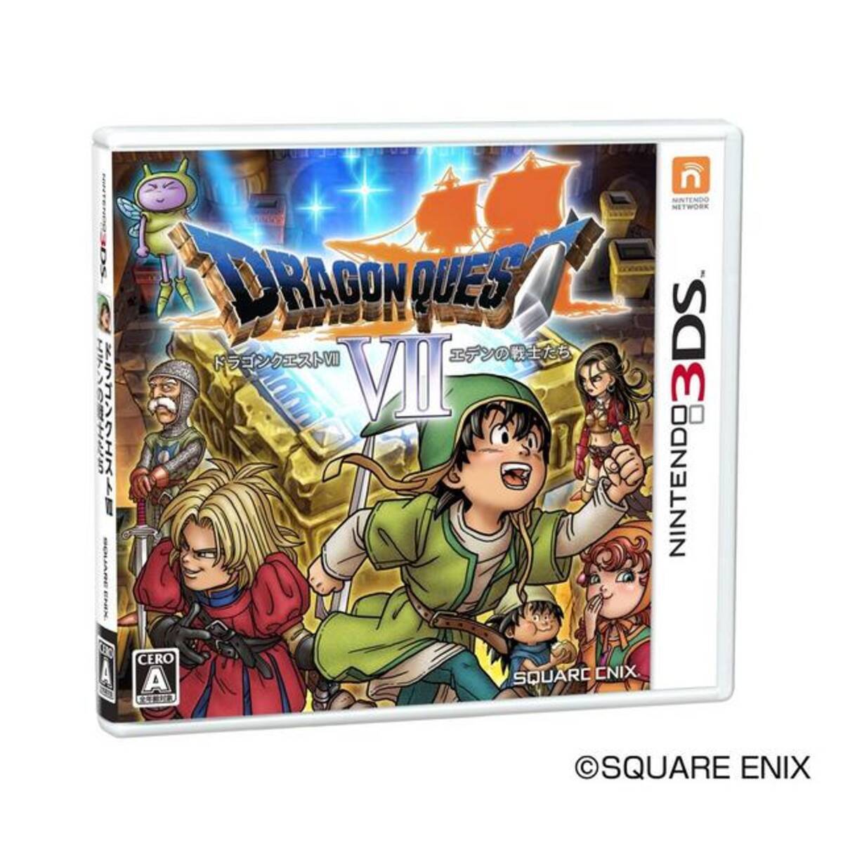 3ds版 ドラゴンクエストvii パッケージデザイン決定 新規描き下ろしイラストに注目 12年12月18日 エキサイトニュース