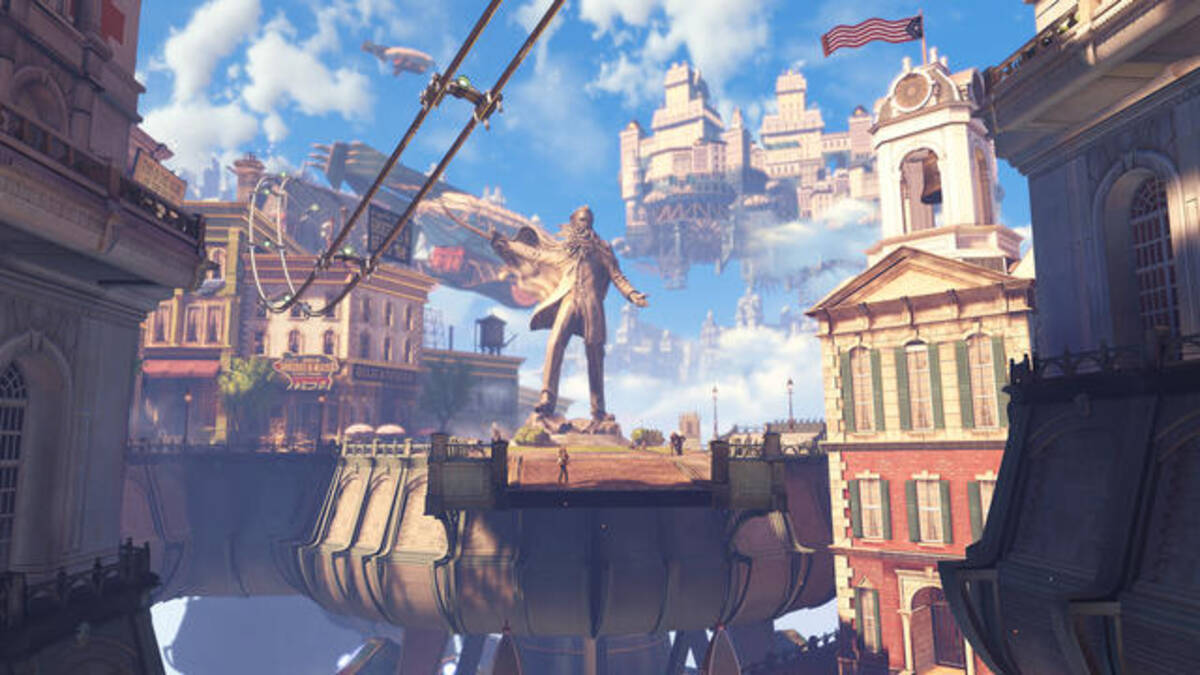 プレイレビュー 息をのむ空中都市コロンビアの冒険 Bioshock Infinite ハンズオン 13年2月15日 エキサイトニュース