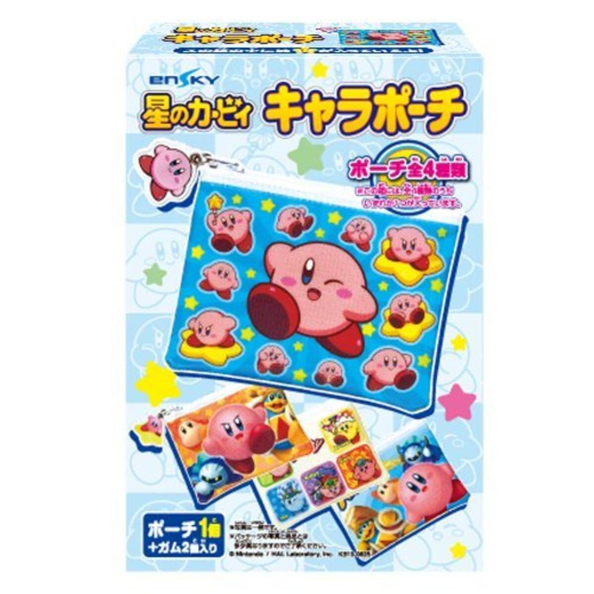 かわいいカービィのイラストが満載 星のカービィ キャラポーチ 7月下旬発売 13年7月14日 エキサイトニュース