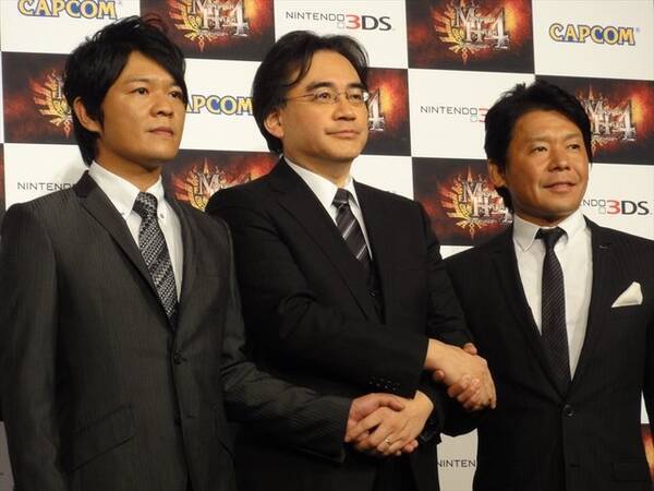 岩田社長挨拶全文公開 モンスターハンター4 完成発表会 任天堂 カプコンの象徴的コラボその詳細は 直接 13年8月27日 エキサイトニュース