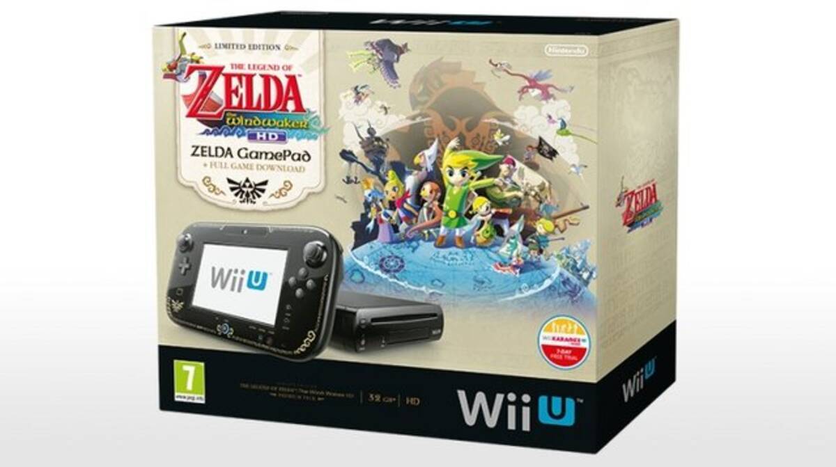 WiiU 本体 ＋ ゼルダHD 他ソフト セット / 風のタクト トワプリ（WiiU 