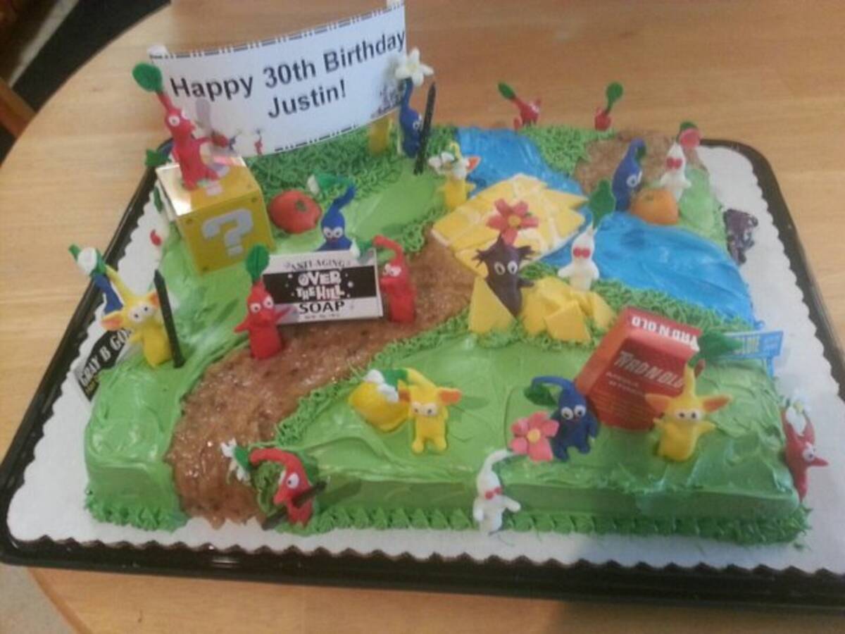 誕生日にこんなケーキはいかが 手作りの ピクミン3 ケーキが羨ましすぎる出来 13年9月2日 エキサイトニュース