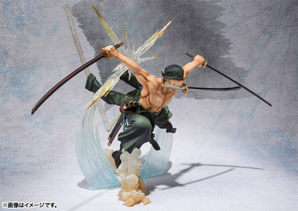 Figuarts Zero Battle Ver に One Piece 新世界編ロロノア ゾロの 煉獄鬼斬り が登場 13年9月29日 エキサイトニュース