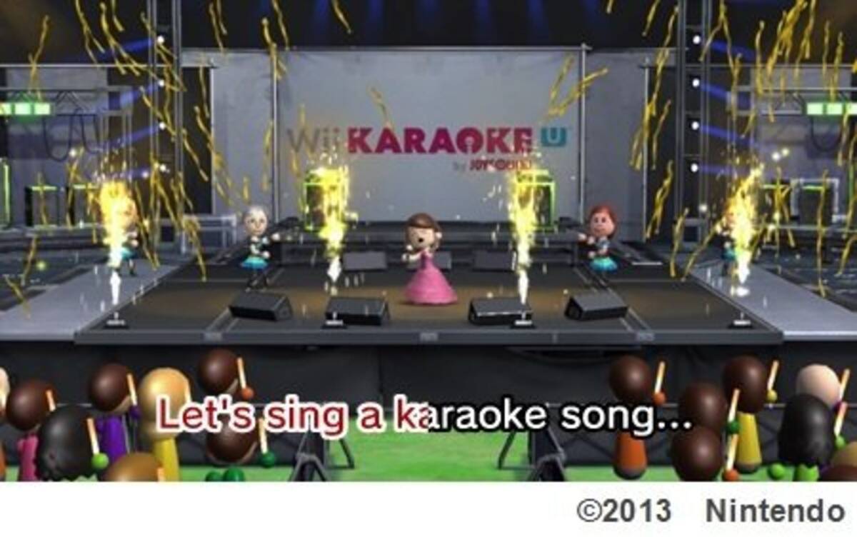 任天堂共同開発のwii Uカラオケソフト Wii Karaoke U By Joysound 洋楽を中心に欧州でもサービス開始 13年10月4日 エキサイトニュース