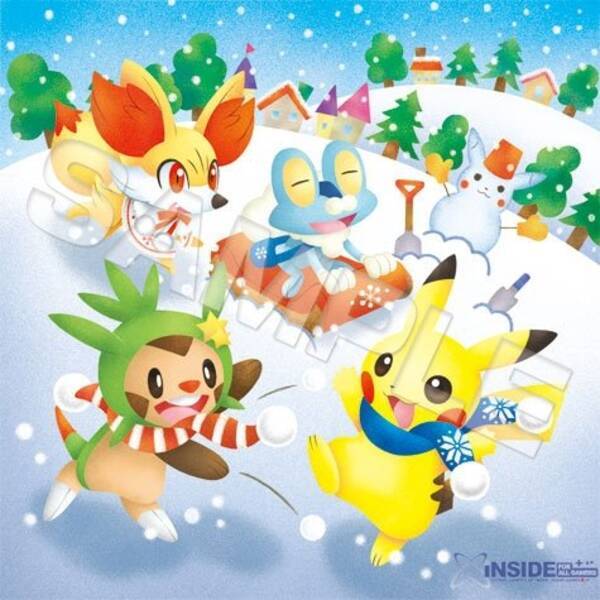 ポケモンセンターに クリスマスグッズ や あったかグッズ が登場 イメージイラスト ストーリーも公開 13年11月1日 エキサイトニュース
