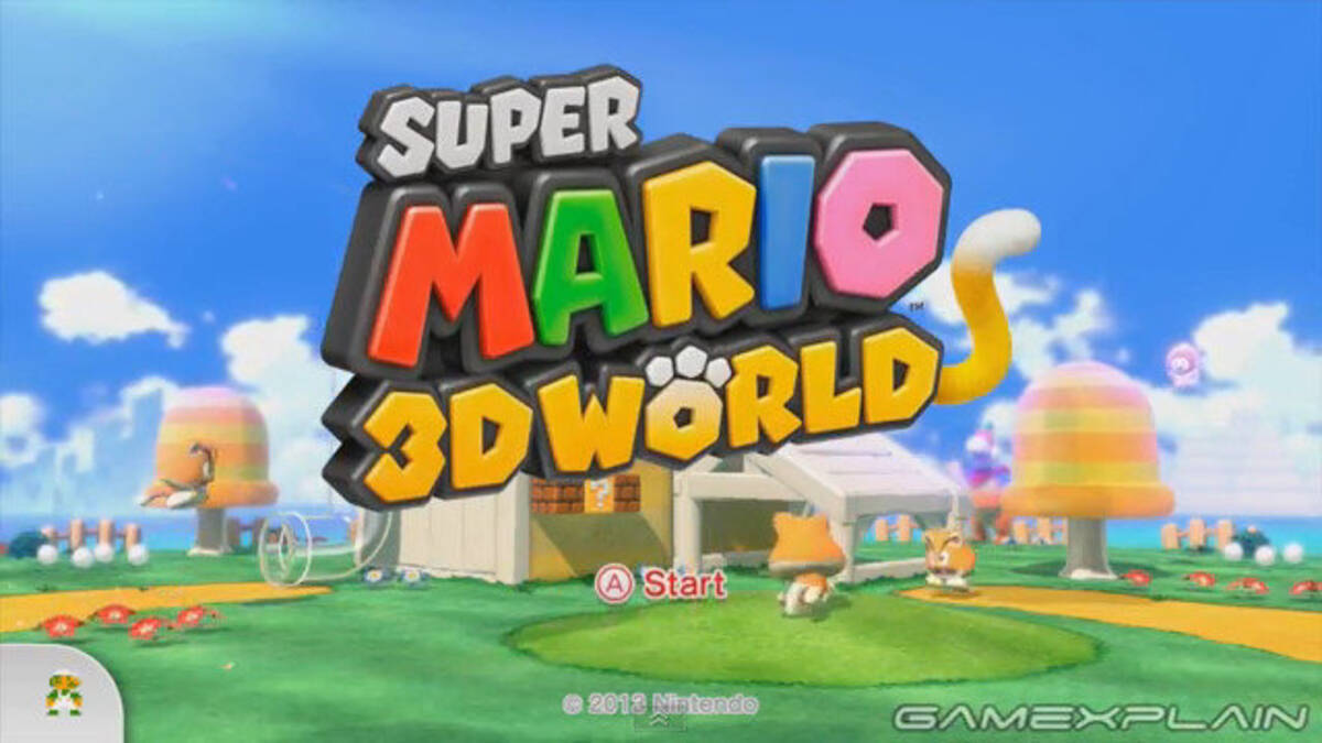 初代マリオのルイージver！『スーパーマリオ3Dワールド』にルイージ
