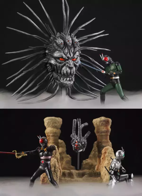 HG仮面ライダーBLACK＆BLACK RX最終決戦セット」登場、創世王 