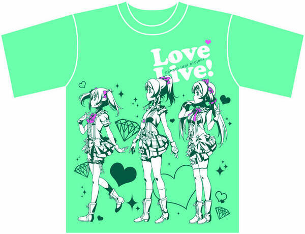 一番くじ ラブライブ 2ndステージ 3月8日から発売 A C賞は 学年別のメンバーがデザインされたtシャツ 14年3月5日 エキサイトニュース