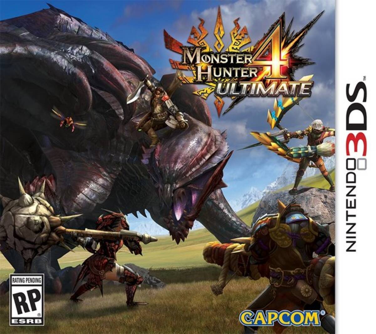 北米版『MH4G』のパッケージが公開 ― 北米と欧州ユーザーは一緒に 