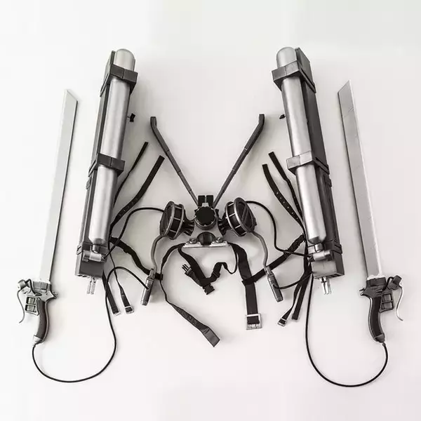 「進撃の巨人 1/1スケール 立体機動装置」、総重量10kg・価格10万円の本格派商品として登場
