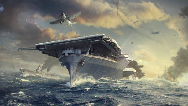多数の艦載機が襲い掛かる 空母に注目した World Of Warships 最新トレイラー 15年1月日 エキサイトニュース