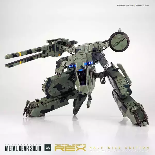 ThreeA「メタルギアREX」アクションフィギュアがハーフサイズになって 