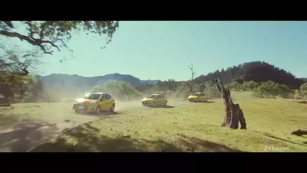 トヨタ「AQUA X-URBAN」が『FF』の「チョコボ」に！？CMにあのBGMが採用