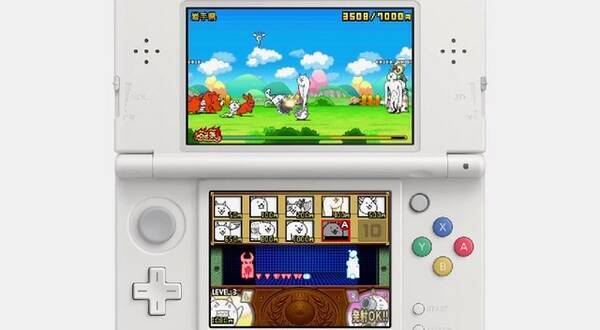 3ds とびだす にゃんこ大戦争 配信開始 日本を飛び出し 世界や宇宙へ 15年6月1日 エキサイトニュース