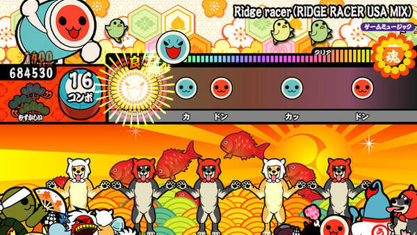 太鼓の達人 Vバージョン にボーカルアレンジ Ridge Racer がシリーズ初収録決定 15年6月6日 エキサイトニュース