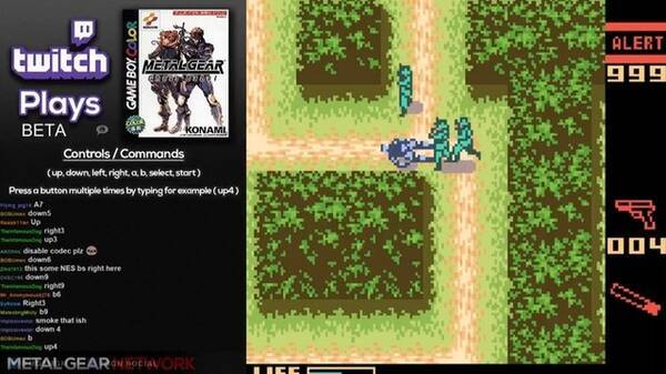 Twitchユーザー達がgbc版 メタルギア をチャットコマンドでプレイ 挙動不審過ぎる潜入配信 15年7月7日 エキサイトニュース