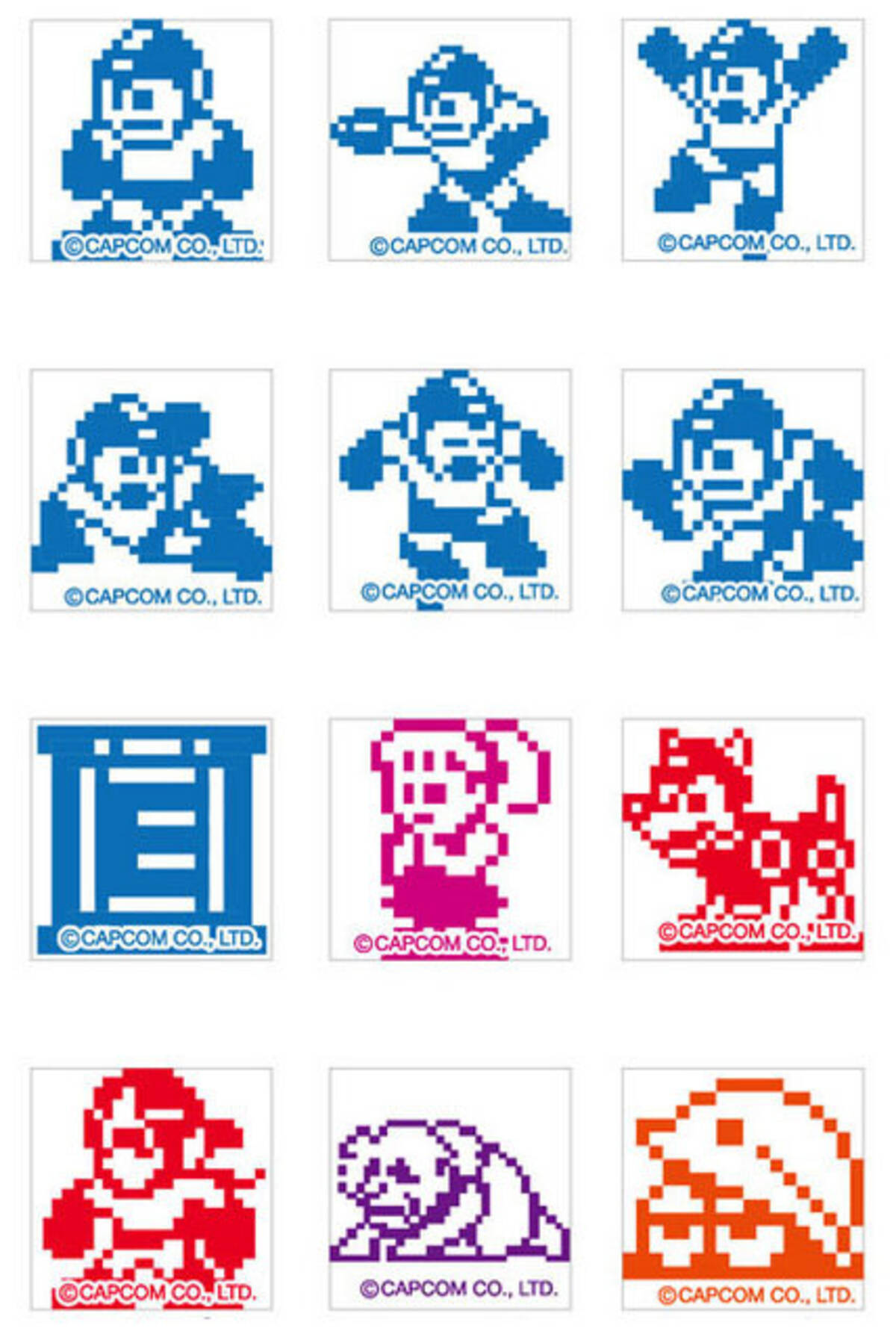 ロックマン ドット絵 素材 イメージコレクション