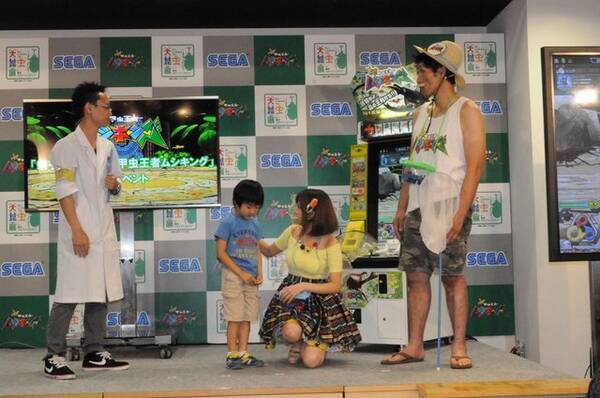 レポート レポート 新作 新甲虫王者ムシキング Prイベント 夏はスカイツリーで 大昆虫展 15年7月19日 エキサイトニュース