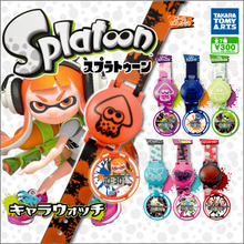 『スプラトゥーン』新作カプセルトイが12月発売、腕時計とイヤホンジャックの2つ