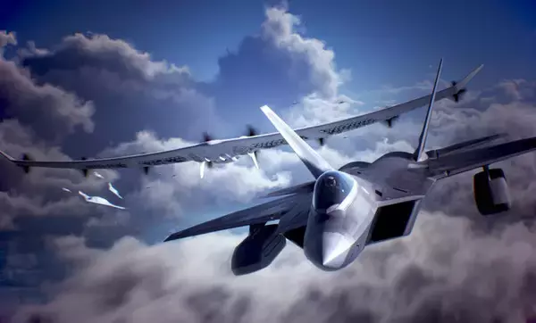 『エースコンバット 7』舞台は架空世界に ― 雲の表現には新技術を使用し、コックピットにいるような感覚をVRで提供